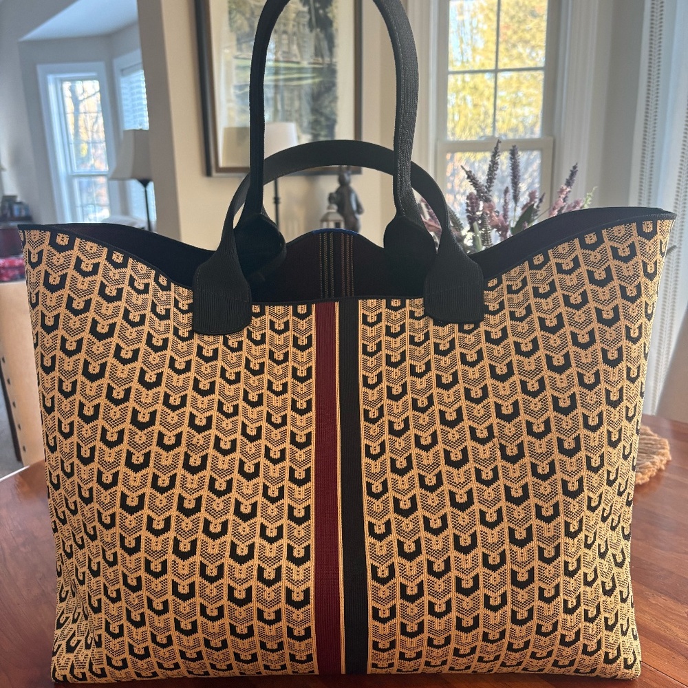 Rothy’s Lightweight Mega Tote Signature Brown